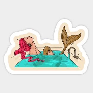 Relax is only art by Guillo Moreno Sticker